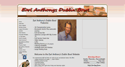 Desktop Screenshot of earlanthonysdublinbowl.com